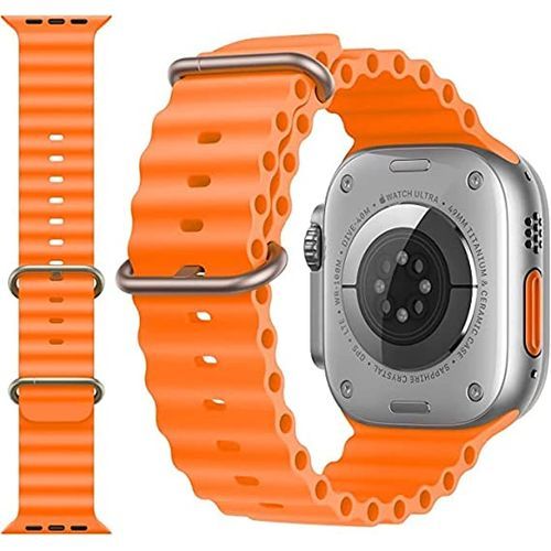 Silicone Strap for Smart Watch - Compatible with Apple & Similar - 42mm to 49mm
