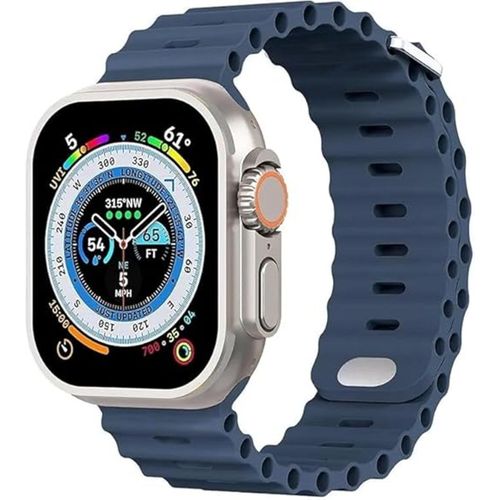 Silicone Strap for Smart Watch - Compatible with Apple & Similar - 42mm to 49mm