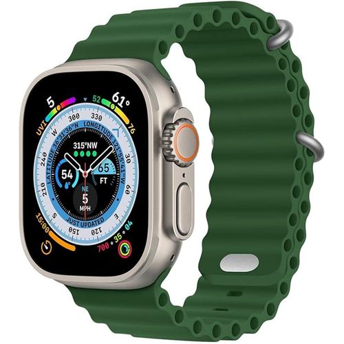 Silicone Strap for Smart Watch - Compatible with Apple & Similar - 42mm to 49mm