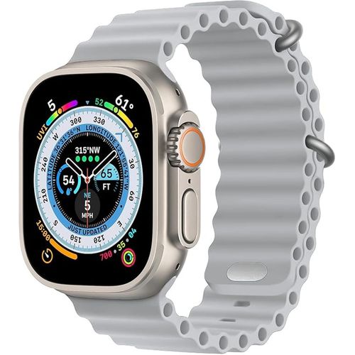 Silicone Strap for Smart Watch - Compatible with Apple & Similar - 42mm to 49mm
