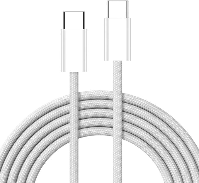 35W Triple Fast Charger Type C Port with Type C to Type C Charging Cable 1M