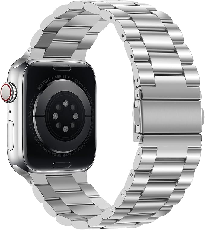 Rolex Strap for Smart Watch - Compatible with Apple & Similar - 42mm to 49mm