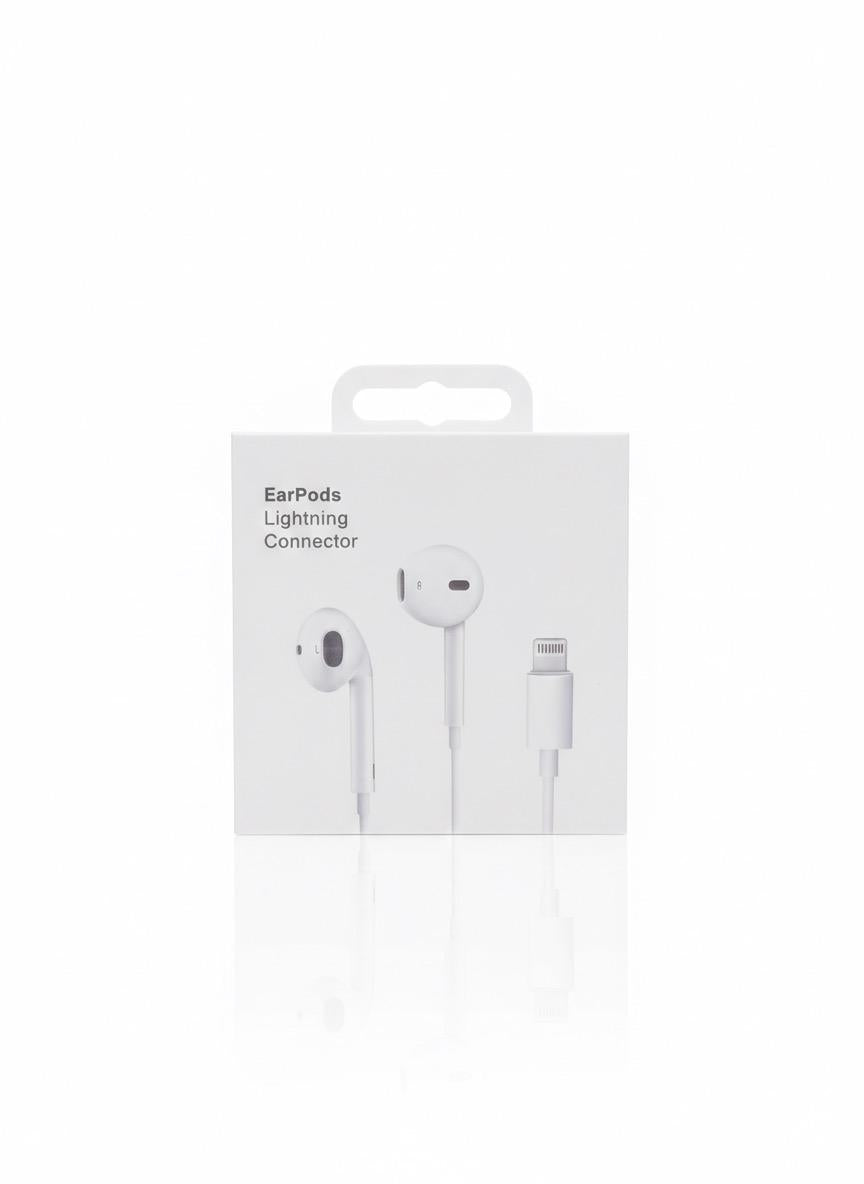 Apple Headphones Wired Earbuds with Lightning Connector via Bluetooth
