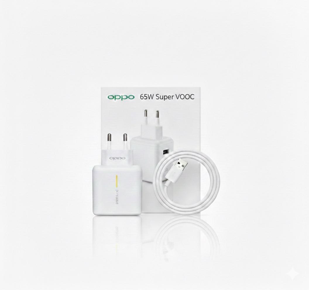 65W Fast Charger for Oppo Supervooc, with 1.5M USB C Cable