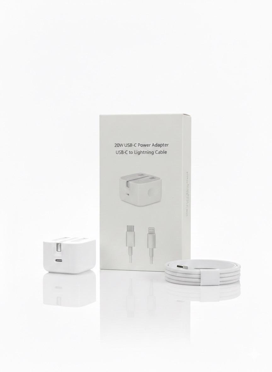 IPhone Charger [Apple MFi Certified] Apple 20W USB C Fast Charger Plug and 2M cable
