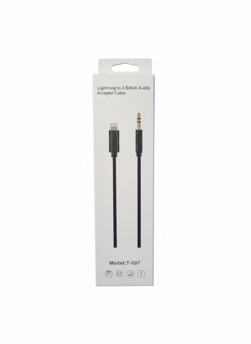 Lightning to 3.5 AUX audio cable